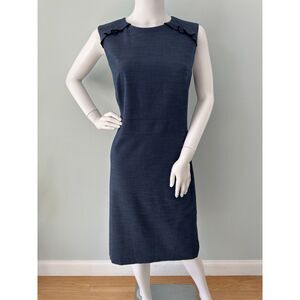 Ann Taylor Navy Midi Dress